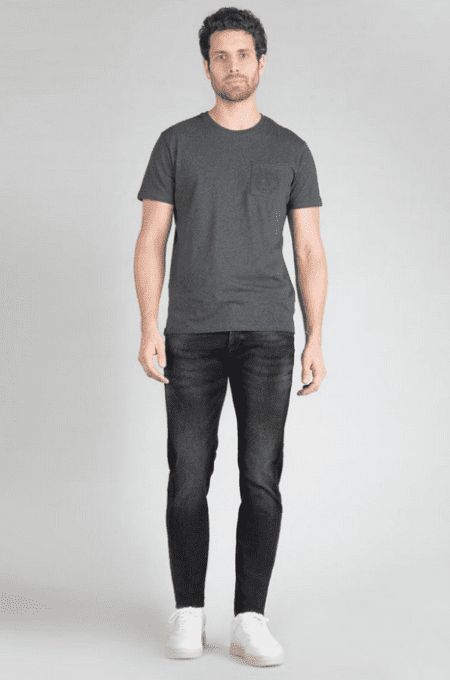 Fagon 700/11 adjusted jeans bleu-noir