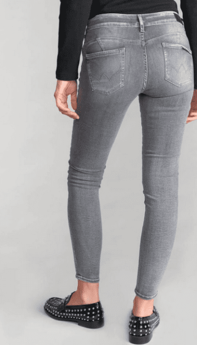 Jarry pulp slim 7/8ème jeans gris