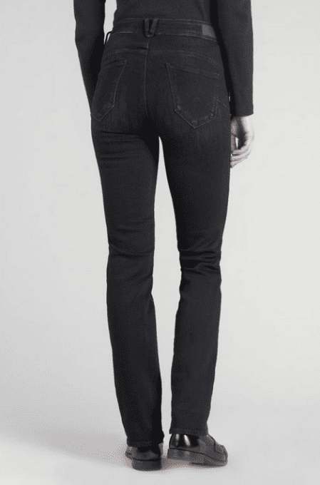 Tac pulp regular taille haute jeans noir