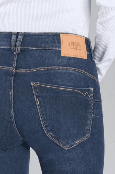 Shac pulp slim taille haute 7/8ème jeans bleu
